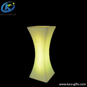 أثاث تجاري قابلة للشحن توهج عمود إضاءة Led أثاث نادي ليلي Led - Product Image 2