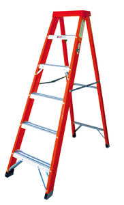 Échelle à double marche de type A, marche en aluminium, échelle à double marche <span class=keywords><strong>tubulaire</strong></span> en aluminium - Product Image 2