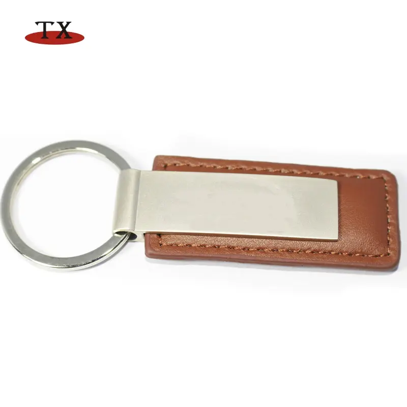 Khuyến Mại Xe Hơi Sang Trọng Thương Hiệu Tùy Chỉnh Logo PU Da Keychain Chính Hãng Nhà Sản Xuất Cho Đại Lý Xe Hơi