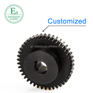 OEM moldeado por inyección PA1010 NYLATRONGSM nailon helicoidal engranaje de plástico - Product Image 4