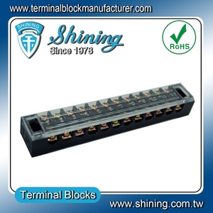 TB-3512 35A 12-Pin Power Distribution Shorting <b>Terminal</b> Block - Product Image 5