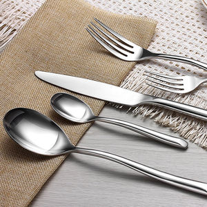 Ensemble de couteaux <span class=keywords><strong>fourchette</strong></span> cuillère en acier, inoxydable écologique 7 pièces, swiss home 72 pièces ensemble de couverts - Product Image 6