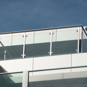 Prima exterior <span class=keywords><strong>de</strong></span> acero inoxidable sistema <span class=keywords><strong>de</strong></span> barandas <span class=keywords><strong>de</strong></span> <span class=keywords><strong>vidrio</strong></span> tubo cuadrado balcón barandilla - Product Image 6