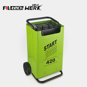 Venta caliente ligero compacto monofásico Ac Rohs portátil 24V Mini Jump Starter coche <span class=keywords><strong>12</strong></span> voltios <span class=keywords><strong>cargador</strong></span> de batería con rueda - Product Image 2