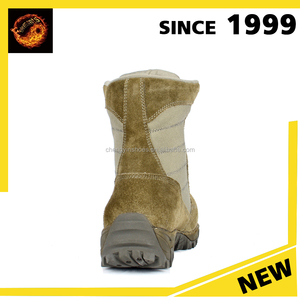 Style américain vert <span class=keywords><strong>militaire</strong></span> hiver en cuir voler bottes gros - Product Image 5