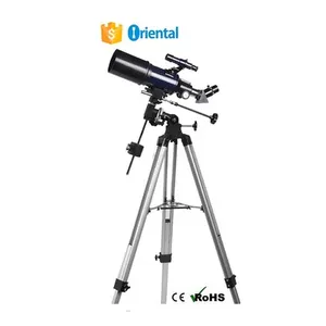 Refrator astronômico do bebê 80400eq, não amostra grátis, caixa de papel do telescópio da lente de vidro feita na china - Product Image 1