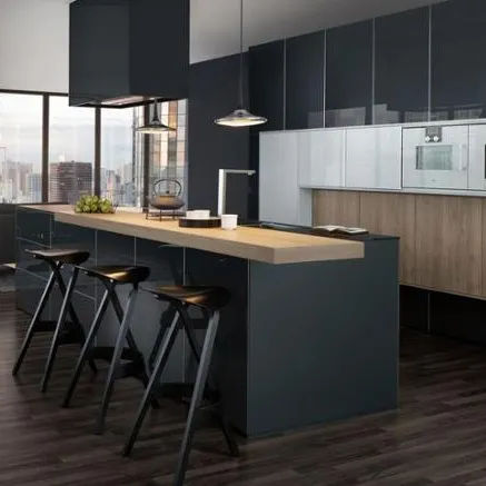 Meubles de cuisine/ensemble complet moderne maison Design modèle d'armoire de cuisine