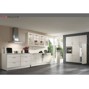 Tùy Chỉnh Nhỏ Nhà Bếp Và Bếp Nhỏ Có Độ Bóng Cao Tủ Sản Xuất Tại Trung Quốc Thiết Kế Độc Đáo Tủ Bếp - Product Image 4