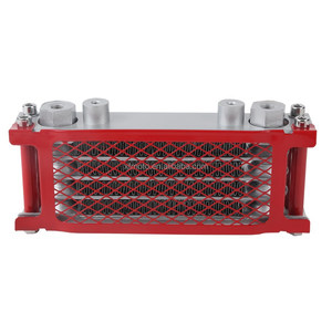 TCMT-enfriador de aceite para radiador, XF-349-R, rojo, Universal, <span class=keywords><strong>ATV</strong></span>, Honda, Suzuki, 60CC, <span class=keywords><strong>125CC</strong></span>, 150CC - Product Image 3