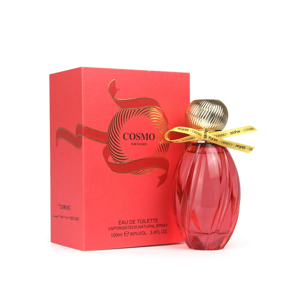 ZuoFun 2018 Baru Datang Warna Merah 100Ml Produsen OEM Parfum Pengabut