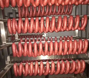 Full Automatic <strong>Sausage</strong> Production Line, Industrial <strong>Sausage</strong> Making Machine <strong>Sausage</strong> <strong>Stuffer</strong> - Product Image 4