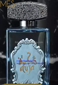 Pegatina personalizada de botella de perfume con logo de metal excelente - Product Image 4