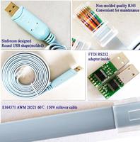 Cable de Consola Serial USB a RJ45 con Chip FTDI y Función Rollover