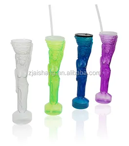 Plastic Lange Drink Cups Bier Drinken Party Slush Plastic Voor Drank Slush Cup Yard Cup