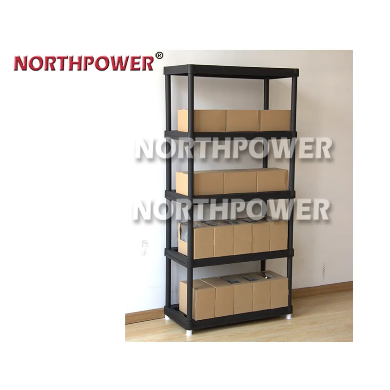 Сверхпрочная Пластиковая Полка 36x18 дюймов, 5 дюймов, промышленные полки для хранения