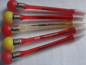 Caliente venta de la novedad plástico golpe <span class=keywords><strong>bombilla</strong></span> bola de luz de flash de la pluma para la promoción navidad - Product Image 5