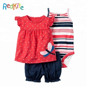 Del bambino Delle Ragazze Set di <span class=keywords><strong>Abbigliamento</strong></span> 2018 di Estate Del Bambino Dei Vestiti Del Ragazzo Dei Vestiti Della Tuta pant Cardigan 3 pezzi Neonato Set - Product Image 2