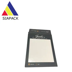 A3 envelope carton avec fentre gift karton zwart packaging seal sealing C4 busta di carta nera con finestra trasparente