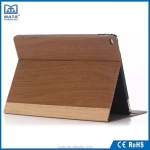 <span class=keywords><strong>12</strong></span>.<span class=keywords><strong>9</strong></span> <span class=keywords><strong>Pulgadas</strong></span> de Madera Patrón PU Cuero Caja de la Tableta para el <span class=keywords><strong>ipad</strong></span> Pro - Product Image 4