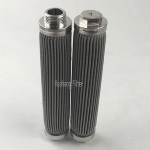 Elemento de filtro de aceite lubricante de acero inoxidable lavable, fabricado en China