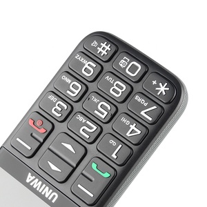 Gran fuente Botón grande 2,31 pulgadas de pantalla curva solo SIM 3G viejo hombre teléfono móvil - Product Image 4