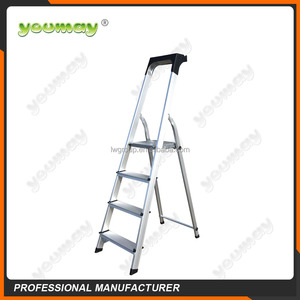 Plegable de aluminio escalera de mano AF0304B/loft escaleras/escalera de aluminio/<span class=keywords><strong>Cherry</strong></span> Picker - Product Image 5