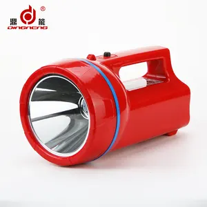 China factory portable cheap led searchlight wholesale rechargeable