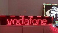 Shenzhen Meiyad LED P10 único/rojo/verde/azul/blanco/amarillo desplazamiento pantalla 32*16 puntos LED fabricante