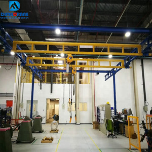 Sistema de riel de vía rígida KBC para grúa de puente aéreo de viga única ergonómica ligera <span class=keywords><strong>Ergo</strong></span> precio Eot - Product Image 2