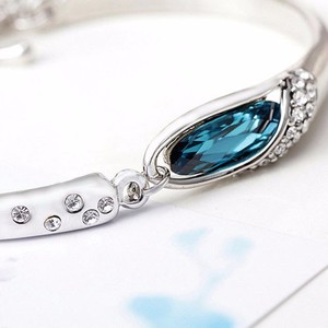 LUOTEEMI Commercio All'ingrosso Dei Monili Delle Donne Supera Gioielli di Moda Regalo Di Natale <span class=keywords><strong>Austria</strong></span> Crystal Bangle - Product Image 3