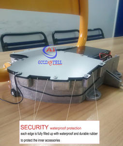 <span class=keywords><strong>Bloqueador</strong></span> de Estacionamiento de Seguridad para Vehículos / Barrera de Estacionamiento <span class=keywords><strong>Solar</strong></span> para Automóviles con Control Remoto - Product Image 3