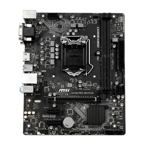 <span class=keywords><strong>MSI</strong></span> Intel H310M PRO <span class=keywords><strong>VDH</strong></span> PLUS 32GB DDR4 LGA1151 m ATX Desktop Carte mère de jeu d'occasion - Product Image 2