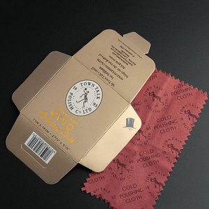 Mejor anti deslustre joyería oro plata paño de pulido paño de limpieza con embalaje - Product Image 5