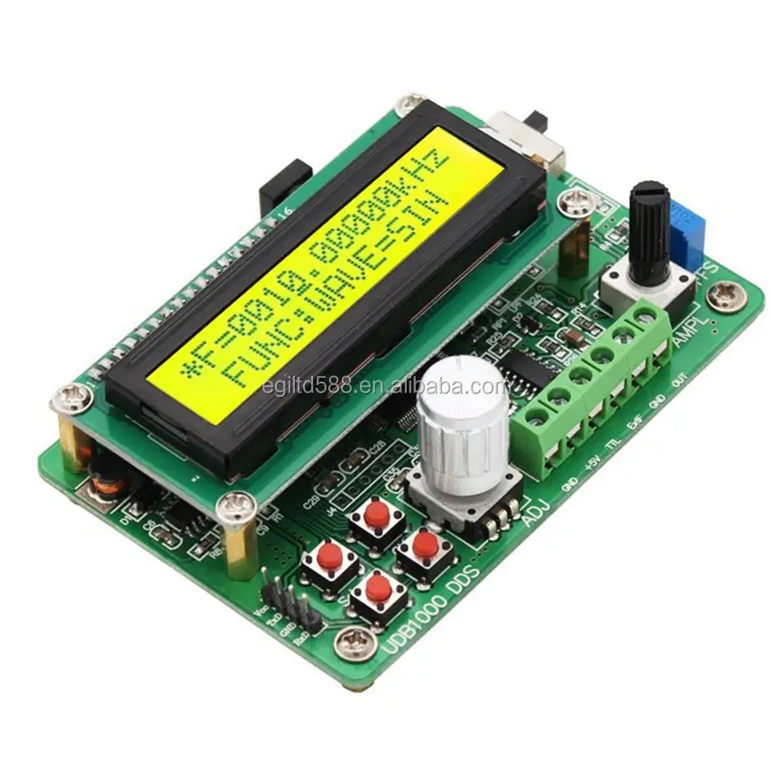 UDB1000 Série 1002S DDS Signal Source Générateur de Signaux Avec 60MHz Fréquence Balayage Module