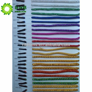 Oro y plata de alambre <span class=keywords><strong>cuerda</strong></span> moda marrón y blanco marinero nudo surfer playa pulsera de algodón - Product Image 1