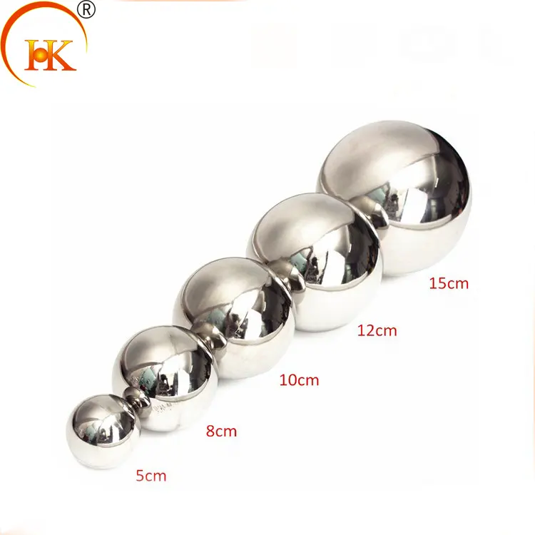 Steel ball leading manufacturer qualified brushing 304 stainless steel hollow metal sphere