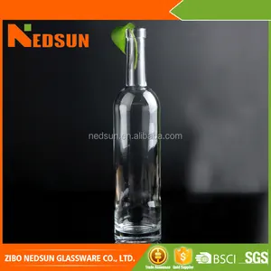 Высокие пользовательские Качества оптом стеклянные бутылки для спиртных напитков из alibaba надежных поставщиков