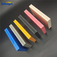Panneau ABS double couleur de haute qualité ALLSIGN, plaque plastique ABS double couleur pour gravure laser/CNC