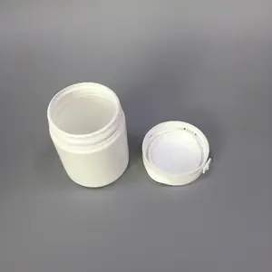 170ml HDPE beyaz tıbbi kavanoz yırtılma ile Pop Up kapaklar