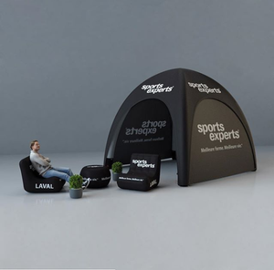 เต็นท์โดมเป่าลมขนาดใหญ่ 6 เมตร สไตล์เรียบง่าย <span class=keywords><strong>แบบ</strong></span><span class=keywords><strong>ป๊</strong></span><span class=keywords><strong>อป</strong></span><span class=keywords><strong>อั</strong></span><span class=keywords><strong>พ</strong></span> <span class=keywords><strong>พ</strong></span>ร้อมผ้าใบอ็อกซ์ฟอร์ด <span class=keywords><strong>พ</strong></span>กพาสะดวก สำหรับงานกลางแจ้ง ทนไฟสูง - Product Image 4