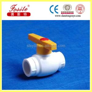 Vanne thermofusible à double joint tout plastique PN20 vanne d'arrêt PPR/vanne à vanne ppr - Product Image 2