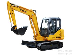 <span class=keywords><strong>XGMA</strong></span> 6 tonnellate Mini Digger XG806 Escavatore in Vendita in Cina