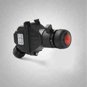 Botón Pulsador Iluminado LED a Prueba de Explosiones de Plástico YXFB CH0812-P con Protección IP20, -40°C +85°C, 16A Máx., con Certificación ATEX/IECEx - Product Image 4