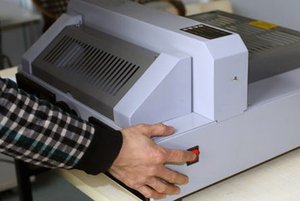 Sigo Guillotine <strong>Paper</strong> <strong>Trimmer</strong> 320v+ Electric <strong>Paper</strong> Cutting Machine - Product Image 2
