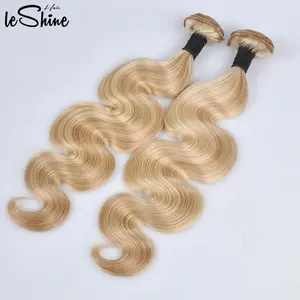 Factory Price Blonde Hair Weft 100% Russian Remy Hair Extensions
