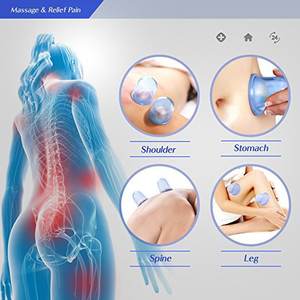 Grosir cangkir pijat penyedot vakum terapi bekam kualitas tinggi 4 buah <span class=keywords><strong>Set</strong></span> bekam wajah silikon portabel ramah lingkungan - Product Image 5