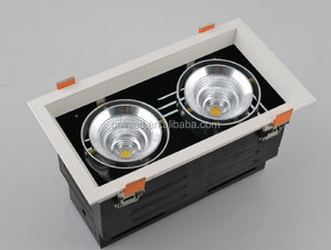 DALI-lámpara halógena de <span class=keywords><strong>techo</strong></span> para parrilla, foco LED COB de 80W para parrilla empotrada, 400W - Product Image 5