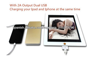 MEJOR VENTA capacidad grande del banco portable de la energía con la batería de polímero para Ipad, Iphone, Samsung, HTC, <span class=keywords><strong>Blackb</strong></span> - Product Image 5