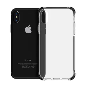 Phone Cover For iPhone X TPU Cell Phone Case 2ミリメートルThickness Hard Phone CaseでStock