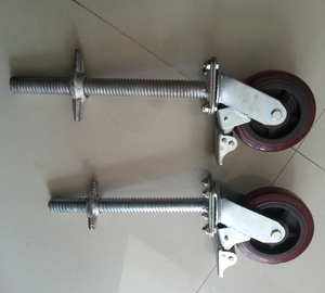 Giàn giáo lốp 6 "bánh xe Caster với phanh - Product Image 2